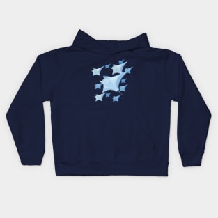 Manta Ray Graphic Design Kids Hoodie